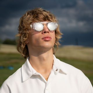 Diamanta#Color_Montatura Silver Surfer con Lente Silver Mirror