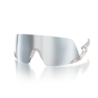 Fulmine#Color_Montatura Frozen Silver Surfer con Lente Silver Mirror