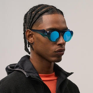 Diamanta#Color_Montatura Positano Blue con Lente Blue Mirror