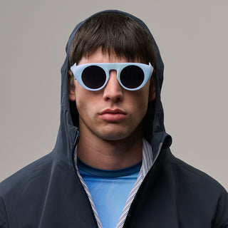 Diamanta#Color_Montatura Galaxy White con Lente Lavender Mirror