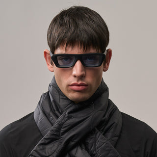 Flywave#Color_Montatura Matte Black con Lente Light Blue