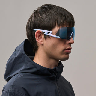 Fulmine#Color_Montatura Galaxy White con Lente Blue Mirror