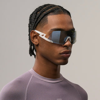 Fulmine#Color_Montatura Frozen Silver Surfer con Lente Silver Mirror