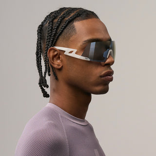 Fulmine#Color_Montatura Frozen Silver Surfer con Lente Silver Mirror