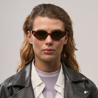 Sirena#Color_Montatura Pink Tortoise con Lente Brown