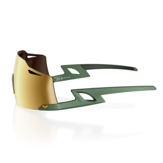 Fulmine2.0#Color_Montatura Army Green con Lente Gold Mirror