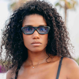 Flywave#Color_Montatura Matte Black con Lente Light Blue