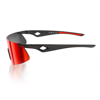 Saetta#Color_Montatura Black con Lente Red Mirror