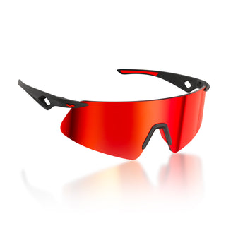 Saetta#Color_Montatura Black con Lente Red Mirror