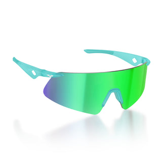 Saetta#Color_Montatura Opaline Teal con Lente Green Mirror