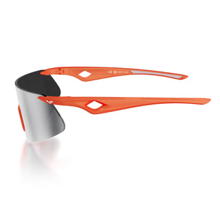 Saetta#Color_Montatura Neon Orange con Lente Silver Mirror