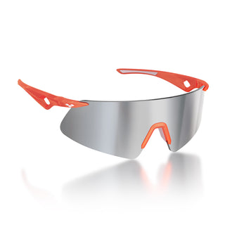 Saetta#Color_Montatura Neon Orange con Lente Silver Mirror