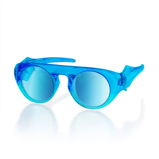 Diamanta#Color_Montatura Positano Blue con Lente Blue Mirror