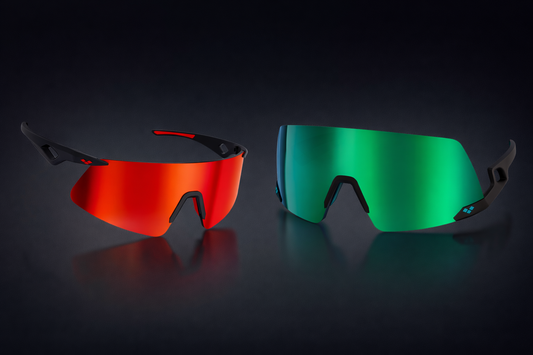 Occhiali sportivi sostenibili in Rilsan®: Saetta e Fulmine, performance green