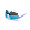 Galaxy White Frame - Blue Mirror Lens