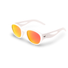 Gloss White Frame - Red Mirror Lens