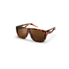 Pink Tortoise Frame - Brown Lens