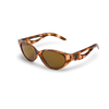 Pink Tortoise Frame - Brown Lens