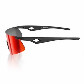 Saetta#Color_Montatura Gloss Black con Lente Photochromic Red Mirror