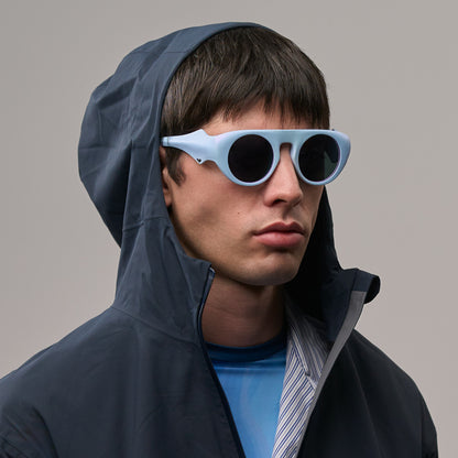 Diamanta#Color_Montatura Galaxy White con Lente Lavender Mirror