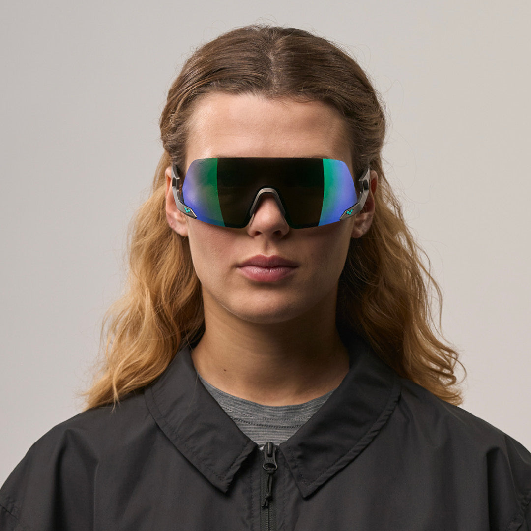 Fulmine#Color_Montatura Titanium con Lente Green Mirror