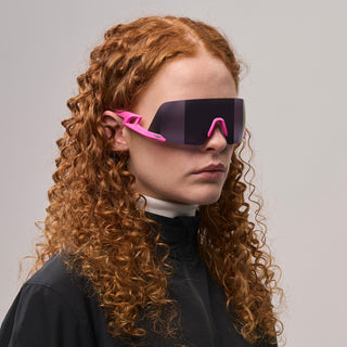 Fulmine#Color_Montatura Neon Pink con Lente Lavender Mirror
