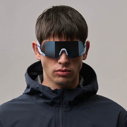 Fulmine#Color_Montatura Galaxy White con Lente Blue Mirror