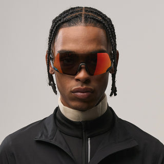 Fulmine#Color_Montatura Black con Lente Photochromic Red Mirror