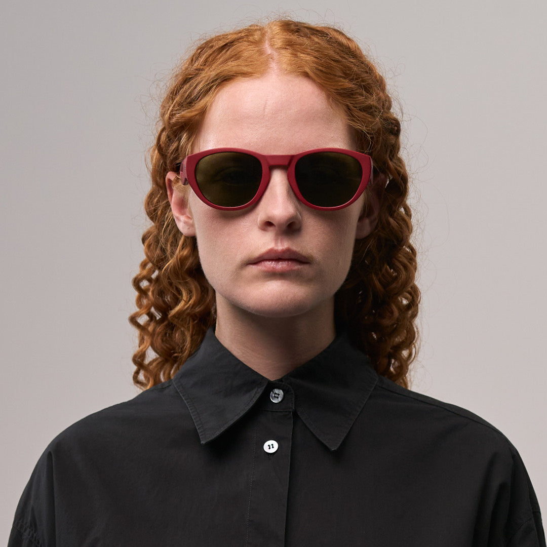 Ninfa#Color_Montatura Red Carpet con Lente Green