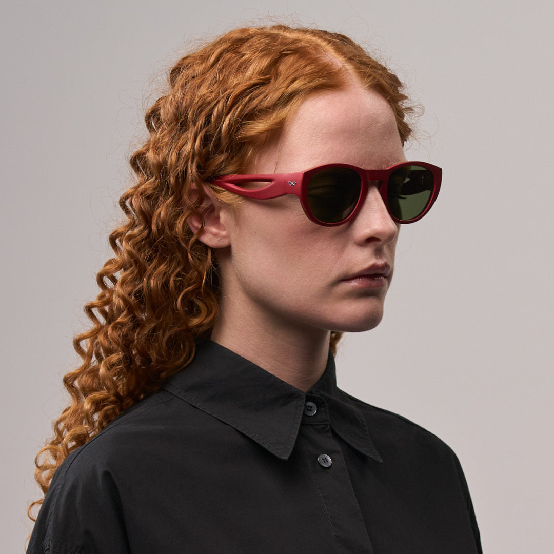 Ninfa#Color_Montatura Red Carpet con Lente Green