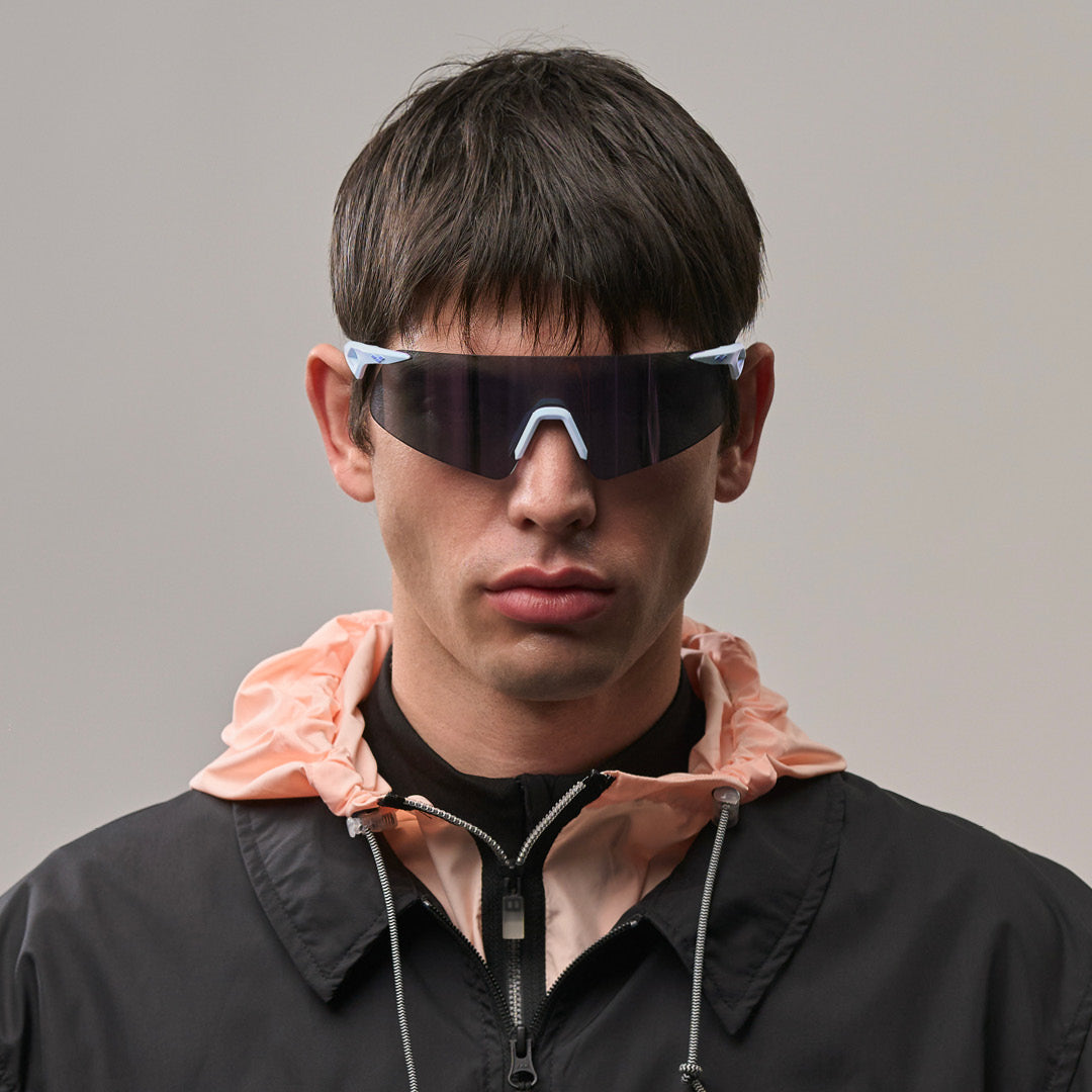 Saetta#Color_Montatura Frozen Mint con Lente Lavender Mirror