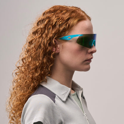 Saetta#Color_Montatura Opaline Teal con Lente Green Mirror