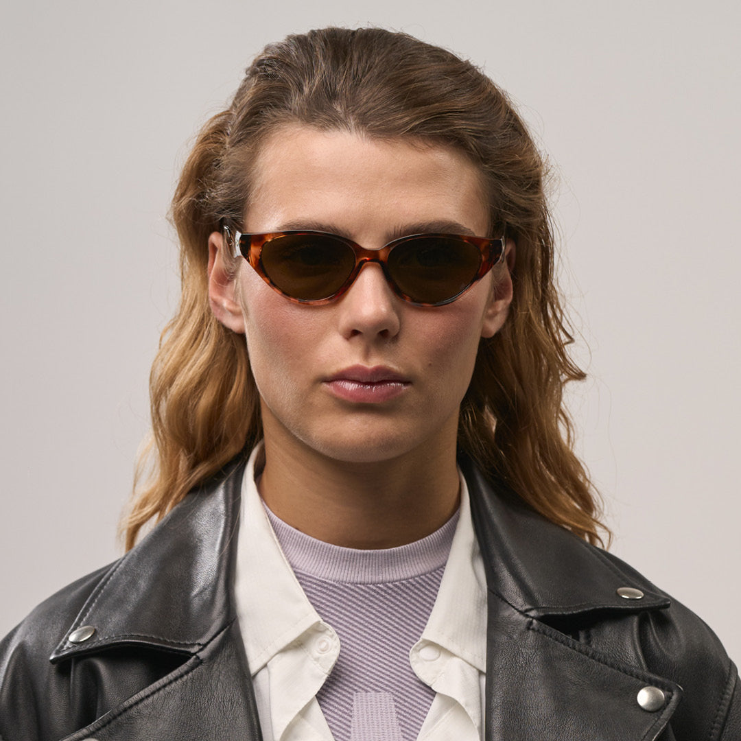 Sirena#Color_Montatura Pink Tortoise con Lente Brown