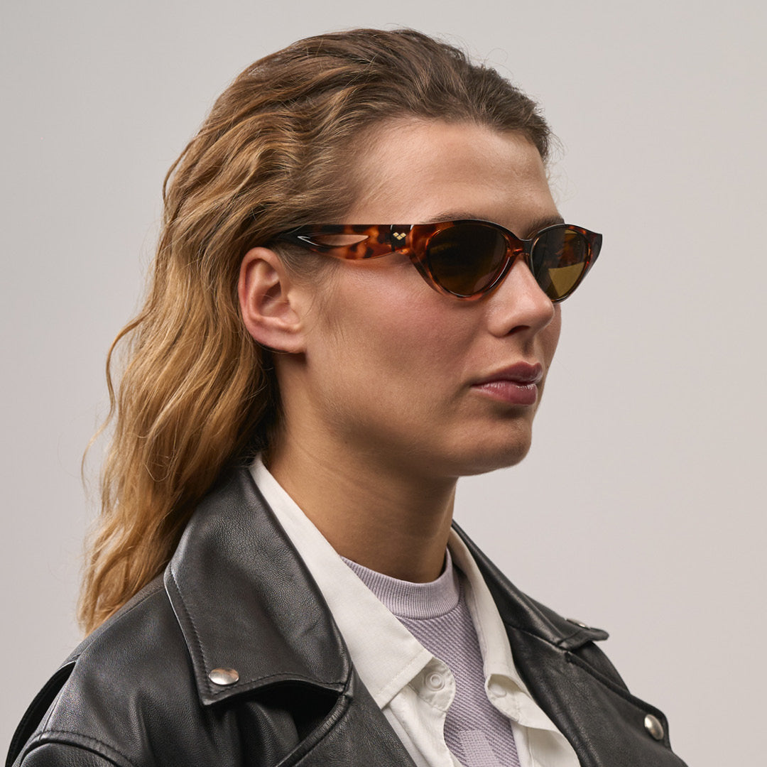 Sirena#Color_Montatura Pink Tortoise con Lente Brown