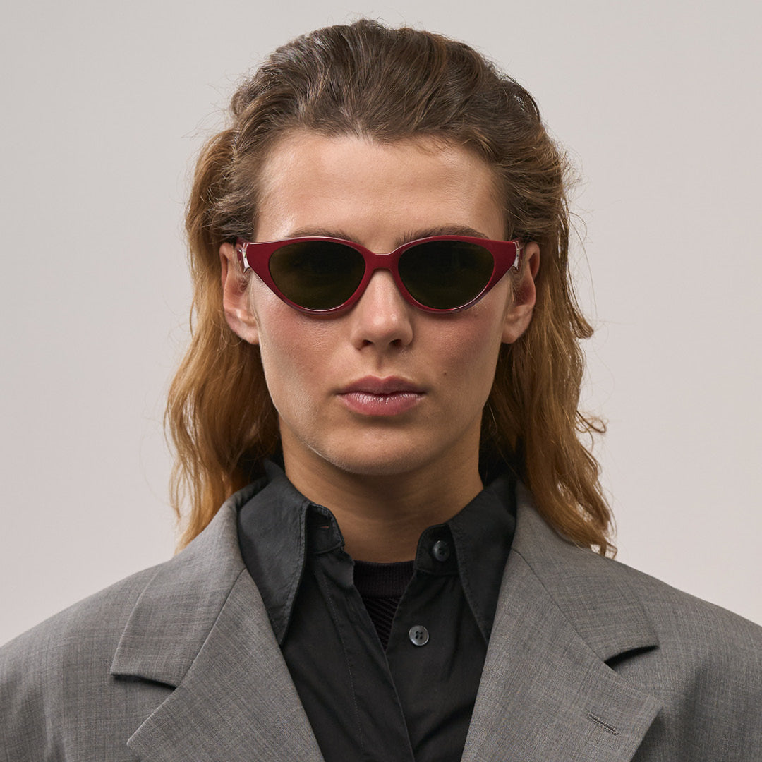 Sirena#Color_Montatura Red Carpet Lipstick con Lente Green