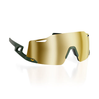Fulmine2.0#Color_Montatura Army Green con Lente Gold Mirror