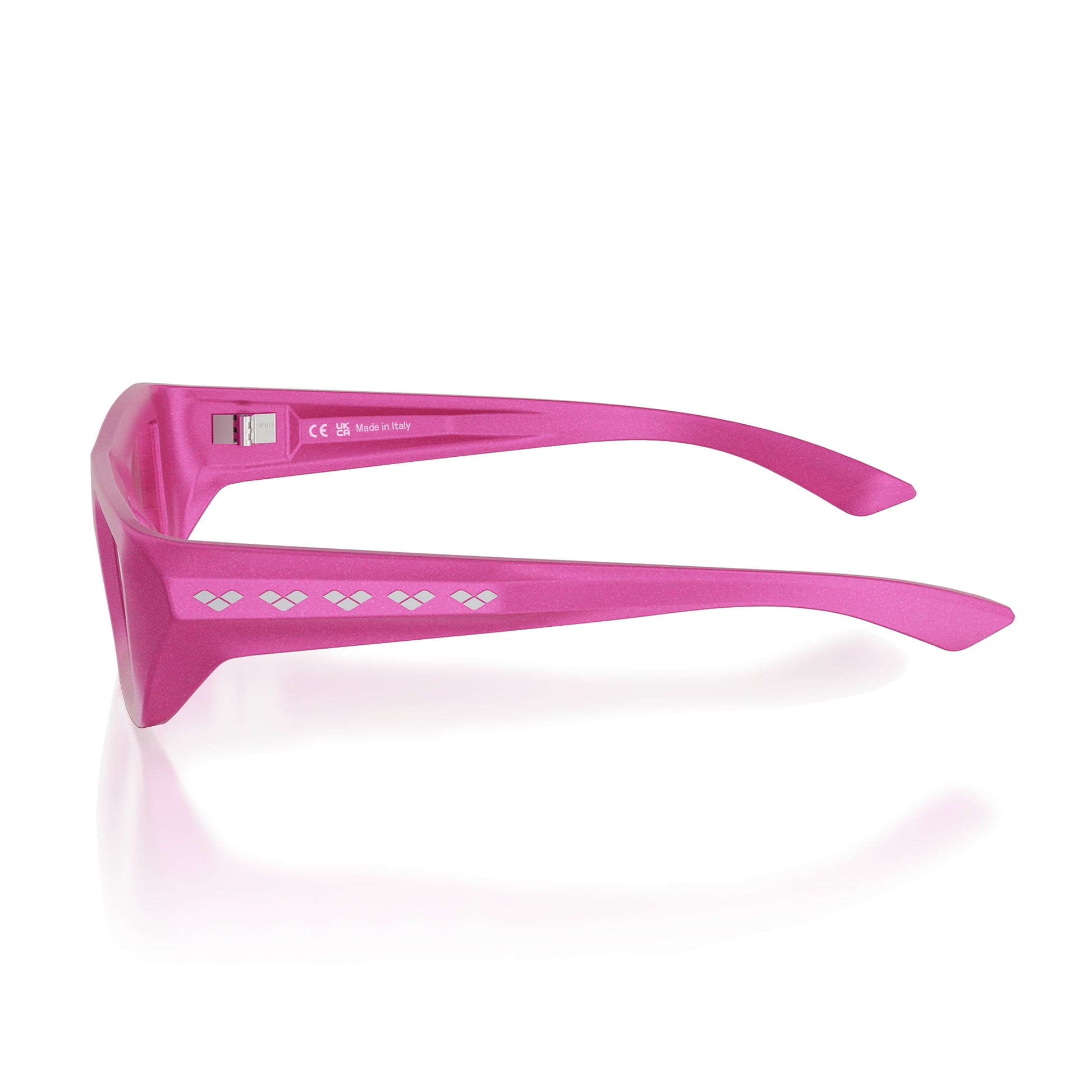 Flywave#Color_Montatura Neon Pink con Lente Lavender Mirror