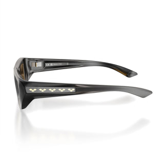 Flywave#Color_Montatura Gloss Black con Lente Gold Mirror