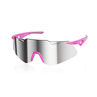 Saetta2.0#Color_Montatura Neon Pink con Lente Silver Mirror