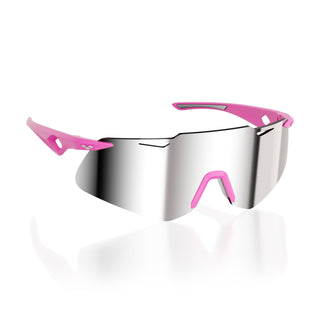 Saetta2.0#Color_Montatura Neon Pink con Lente Silver Mirror
