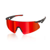 Black Especial Frame - Red Mirror Lens