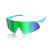 Opaline Teal Frame - Green Mirror Lens