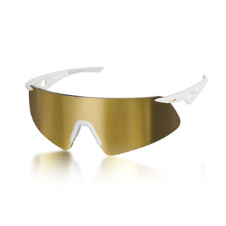 Saetta#Color_Montatura Frozen Silver Surfer con Lente Gold Mirror