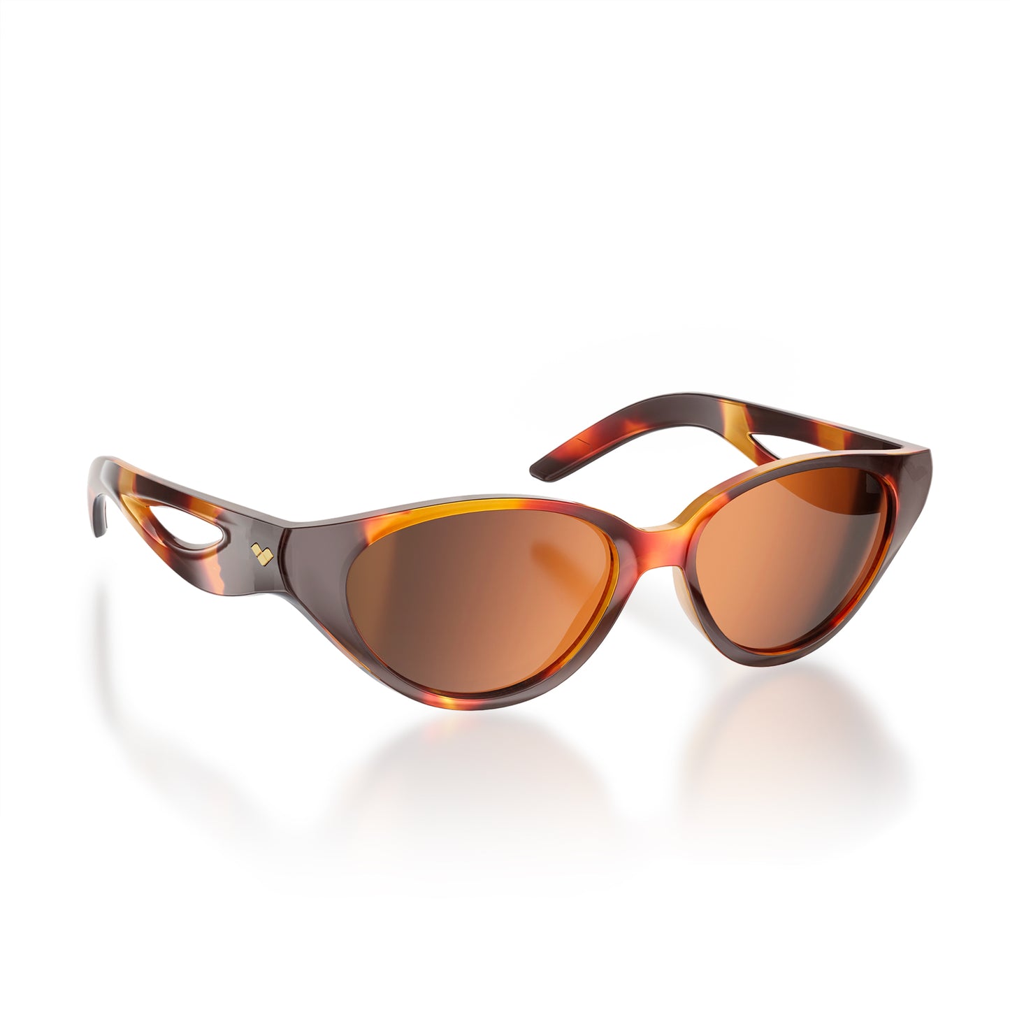 Sirena#Color_Montatura Pink Tortoise con Lente Brown