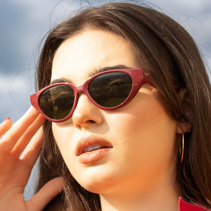 Sirena#Color_Montatura Red Carpet Lipstick con Lente Green